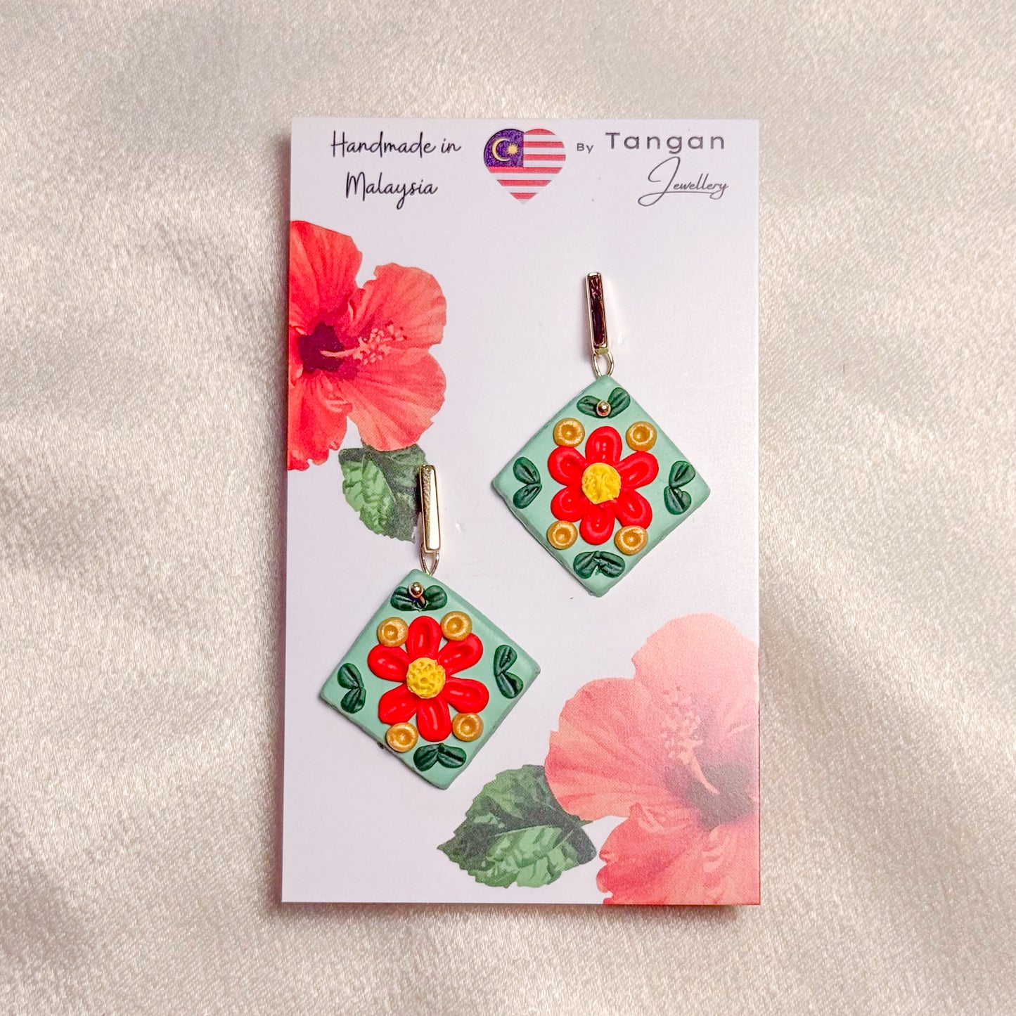 Camellia Peranakan Tile