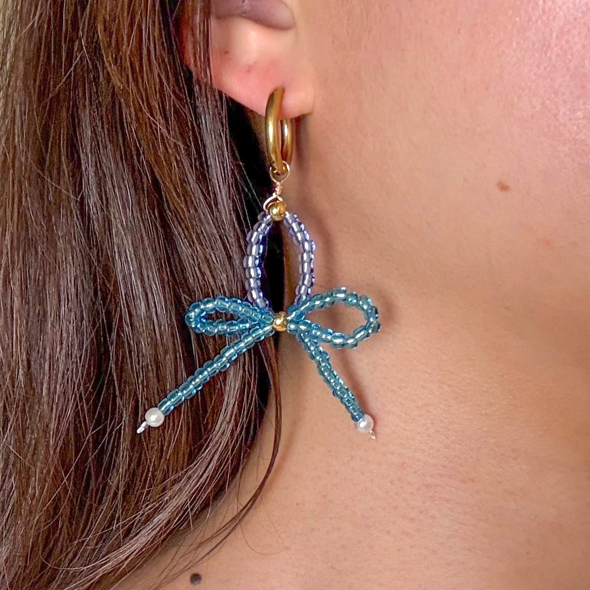 Ribbon Me Hoops