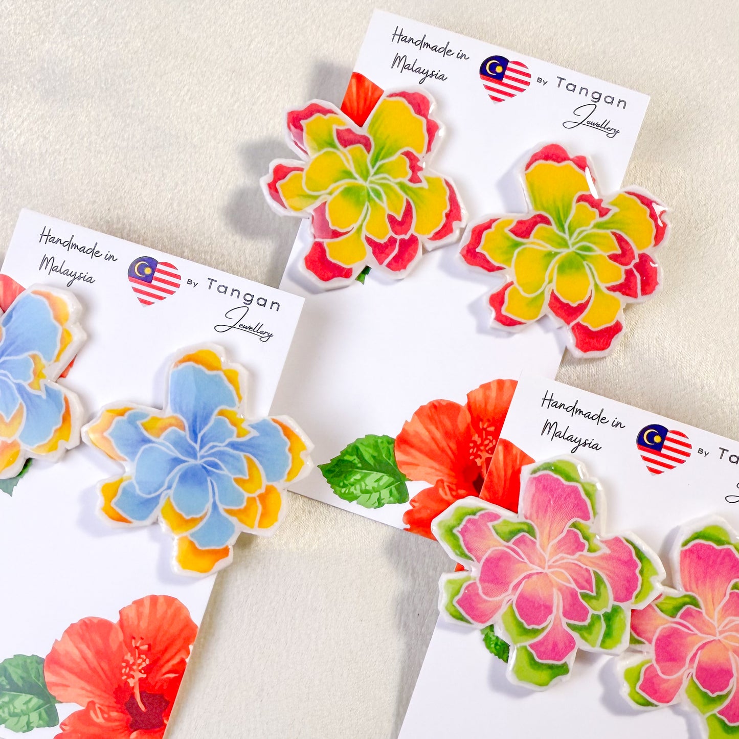 Malaysia Batik Hibiscus