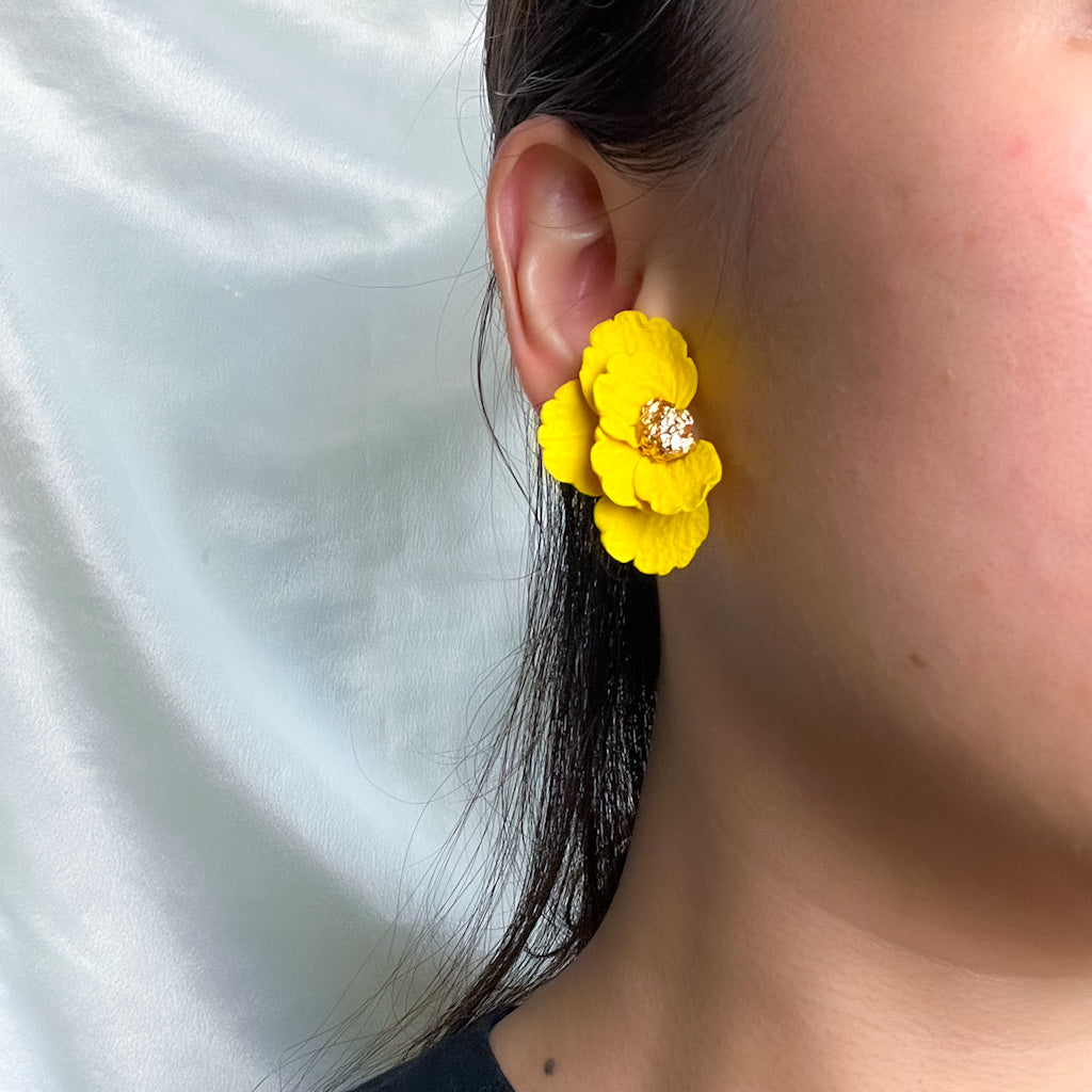 Half Flower Stud