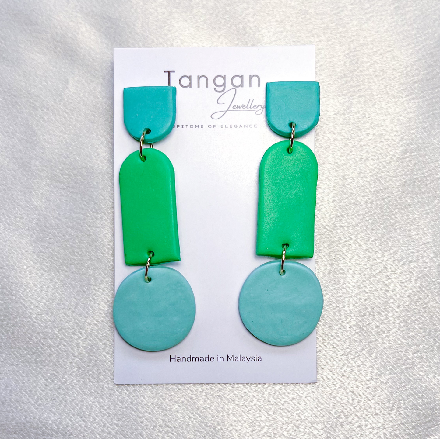 Bauhaus Green Dangles