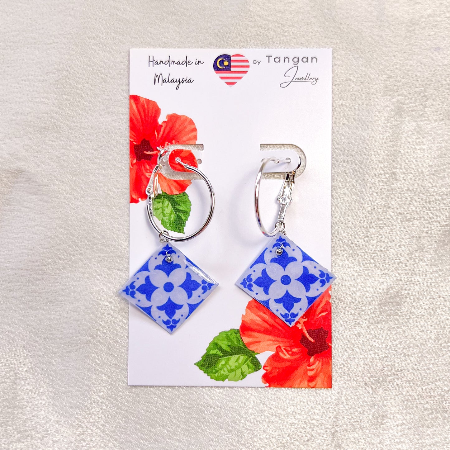 Chic Peranakan Hoops