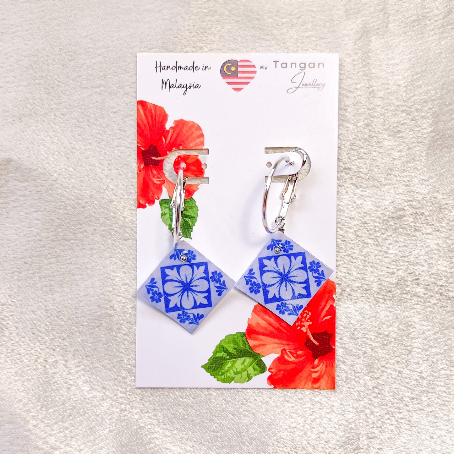 Chic Peranakan Hoops