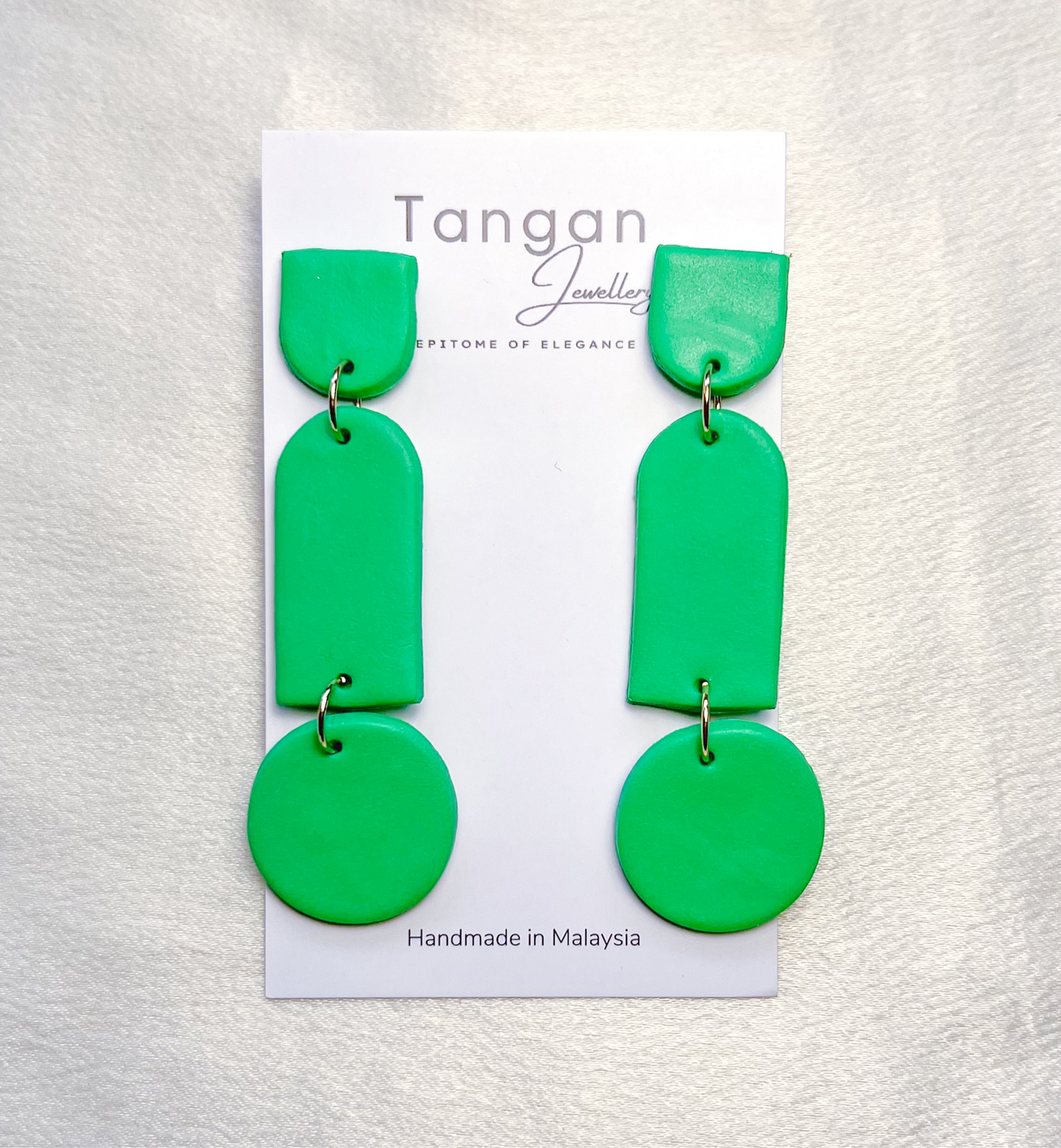 Bauhaus Green Dangles