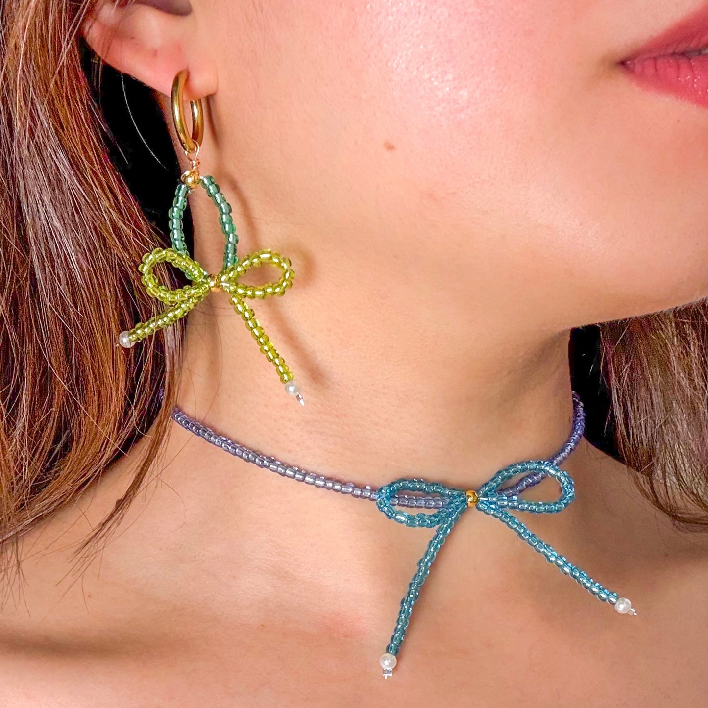 Ribbon Me Hoops