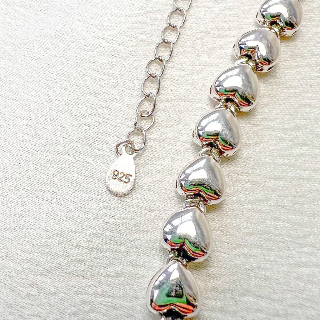 Silver 925 Heart Bracelet