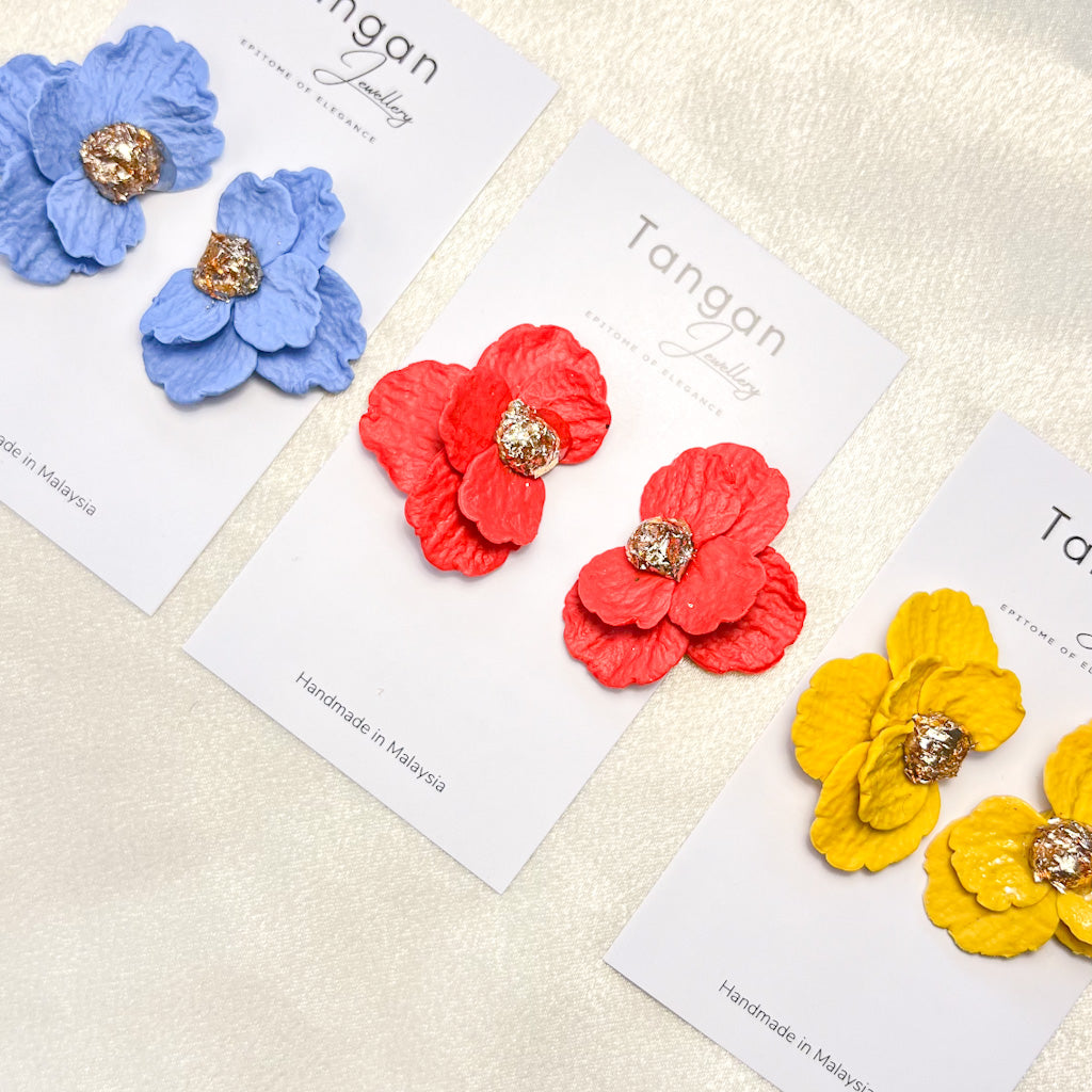 Half Flower Stud