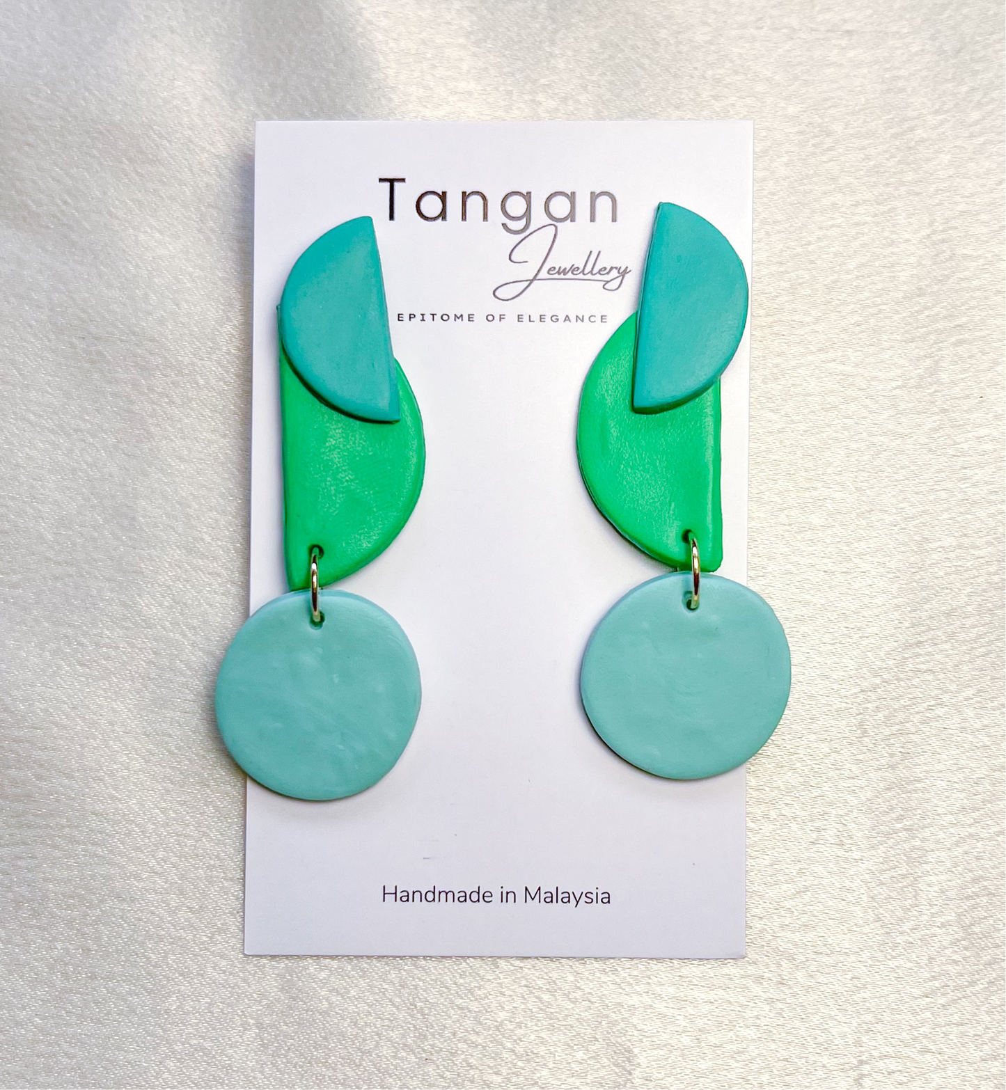 Bauhaus Green Dangles