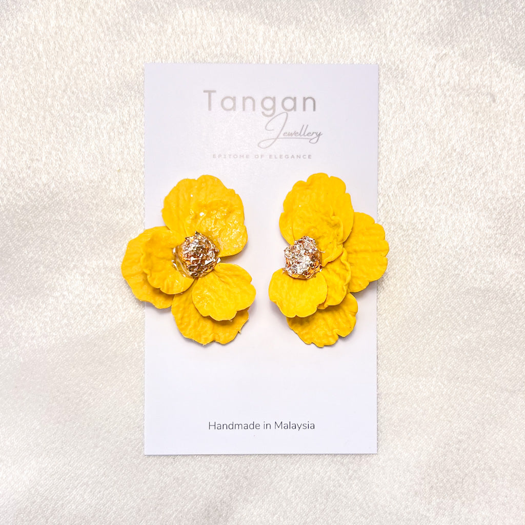 Half Flower Stud
