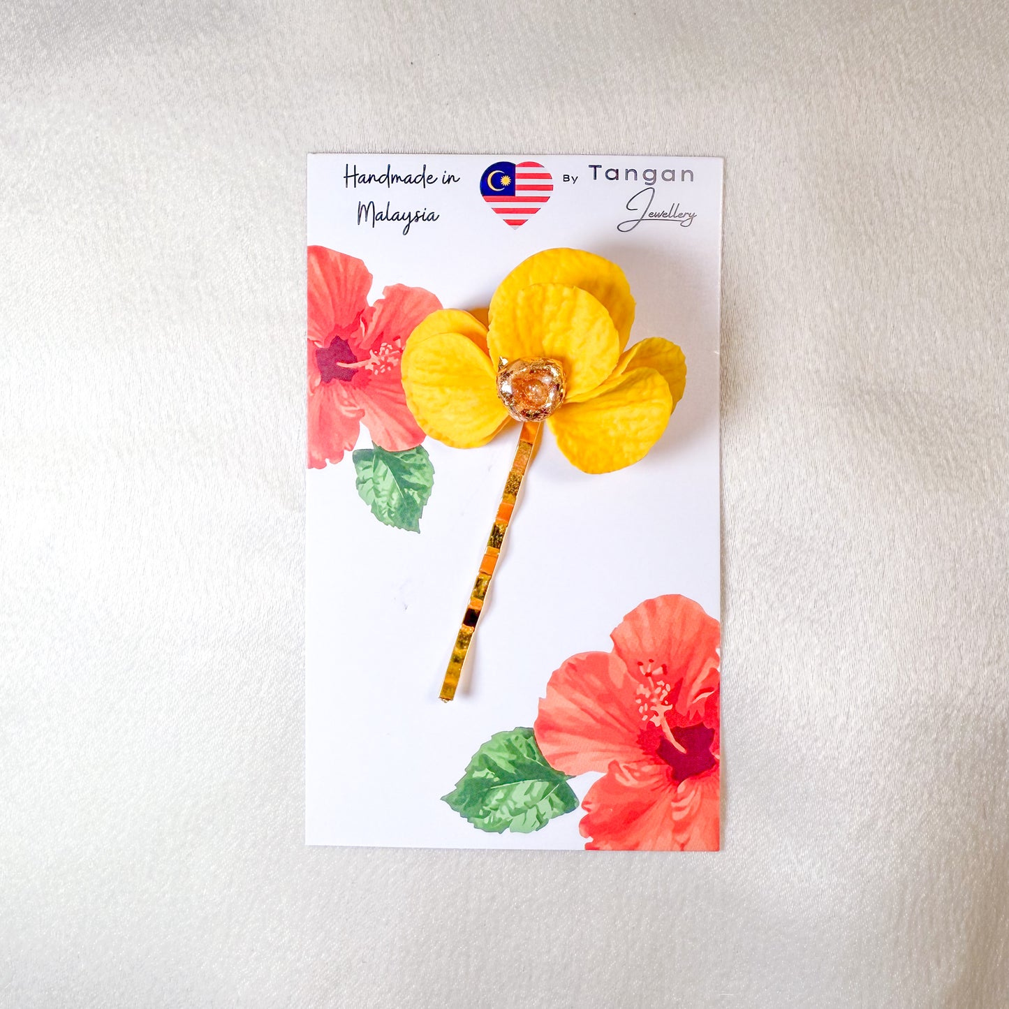 Floral Handmade Hairclip