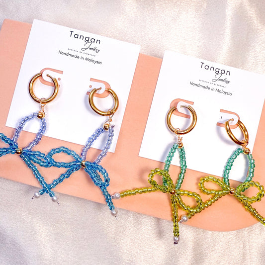 Ribbon Me Hoops