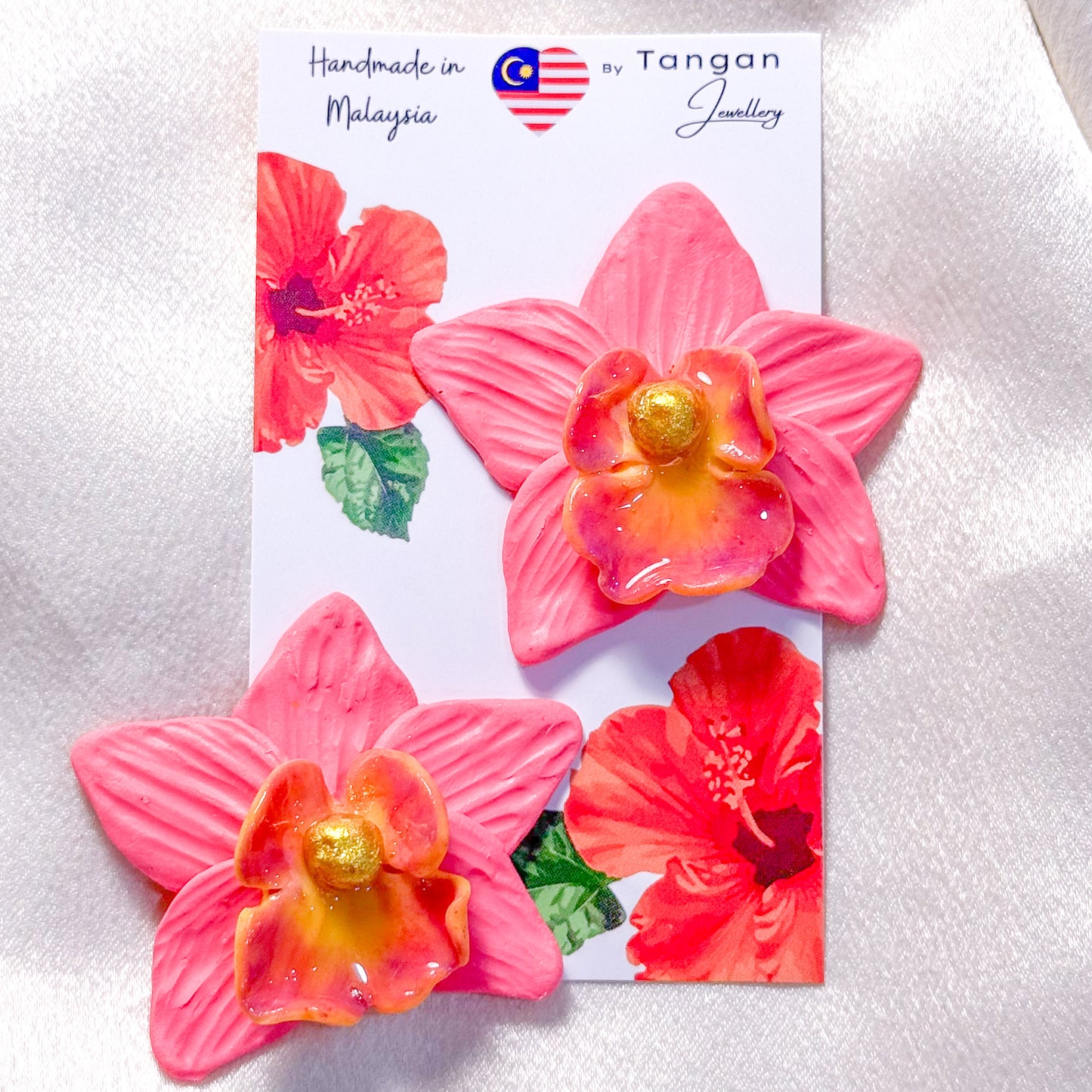 Orchid Me Earring