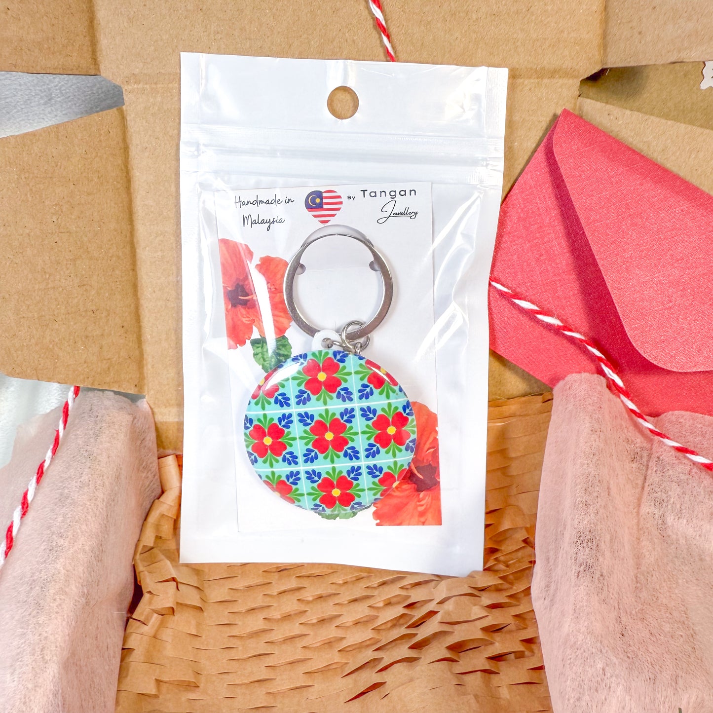 Christmas Malaysia Peranakan Tile Gift Set 1