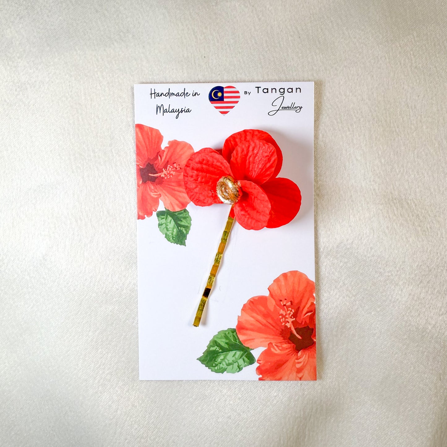 Floral Handmade Hairclip
