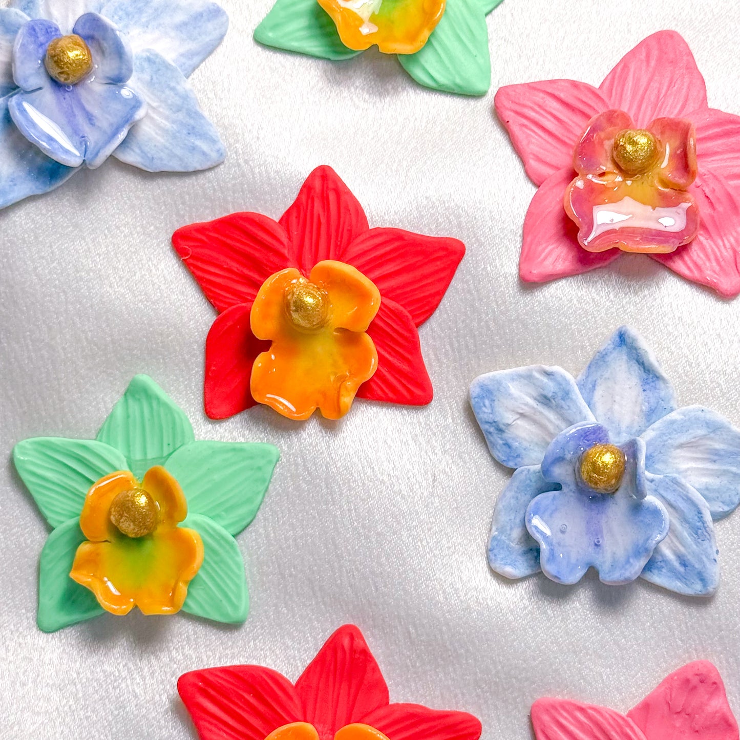 Orchid Me Earring