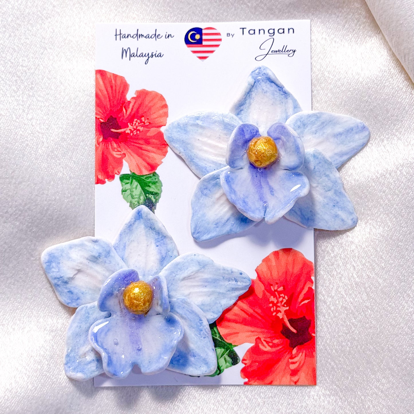 Orchid Me Earring