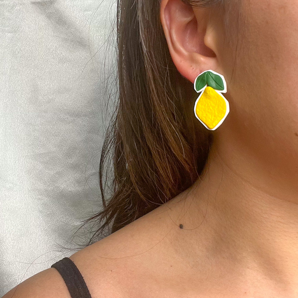 Lemon Stud Earring