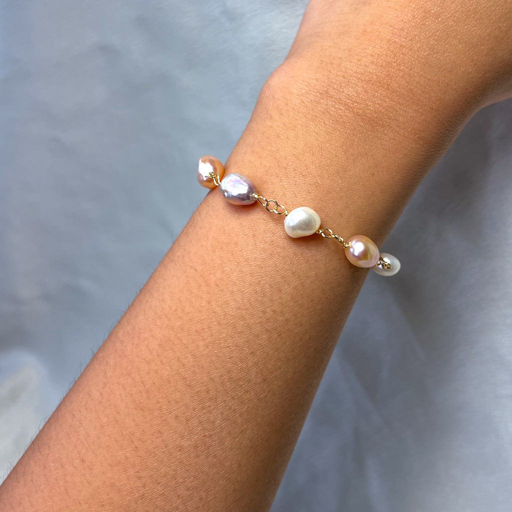 Multi Pearl Bracelet